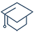 Grad Cap Student Icon | Apprenticeships
